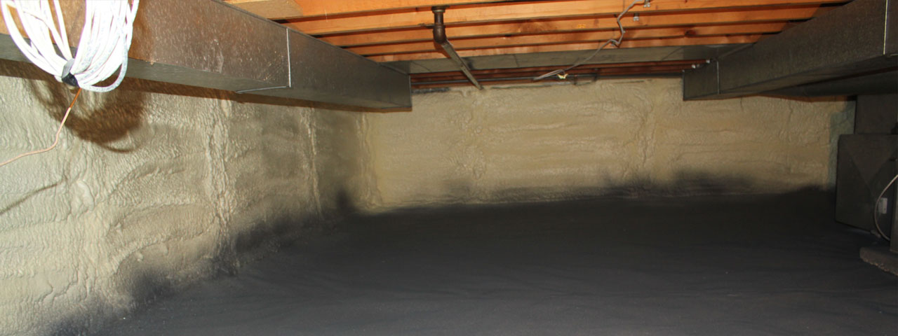 Topeka spray foam insulation for crawl spaces